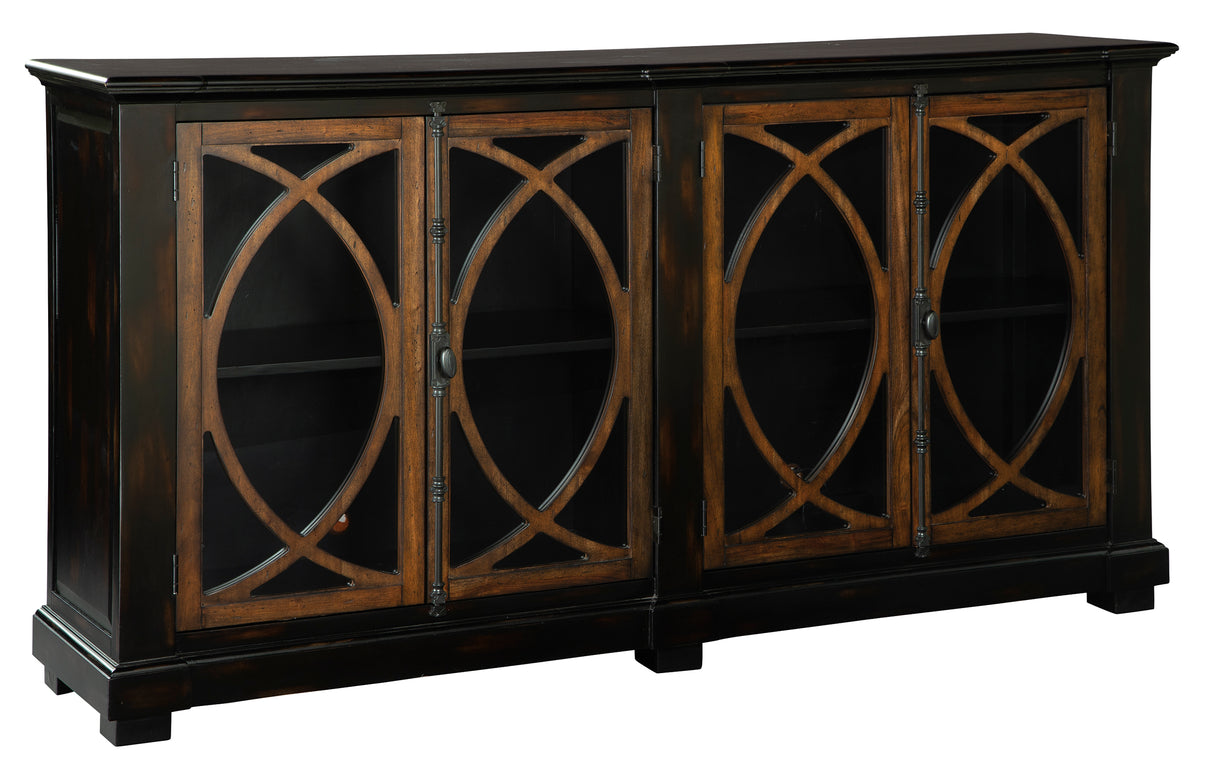 Hekman 28026 Accents 80in. x 18in. x 43.5in. Entertainment Console