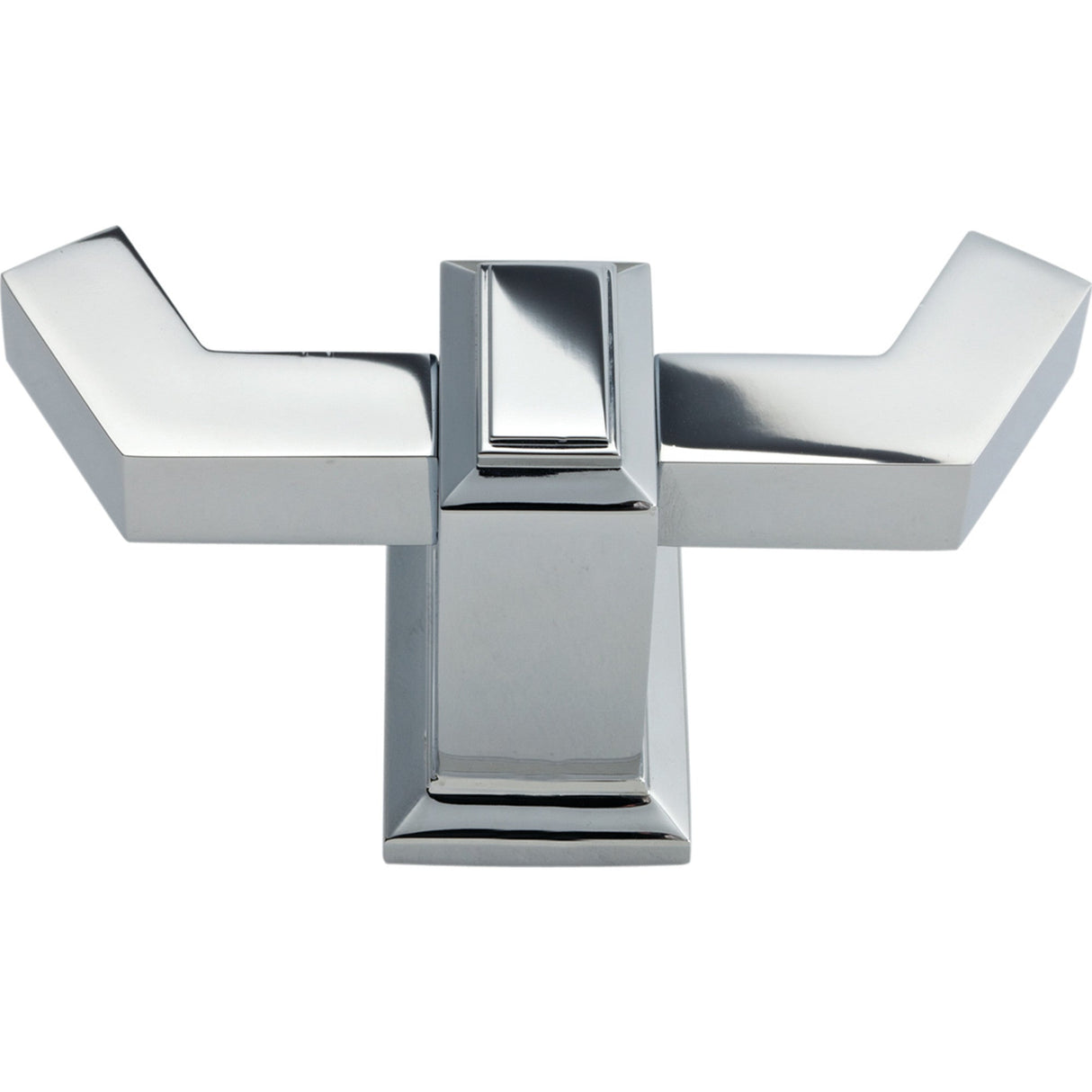 Atlas Homewares Sutton Place Bath Double Hook Polished Chrome