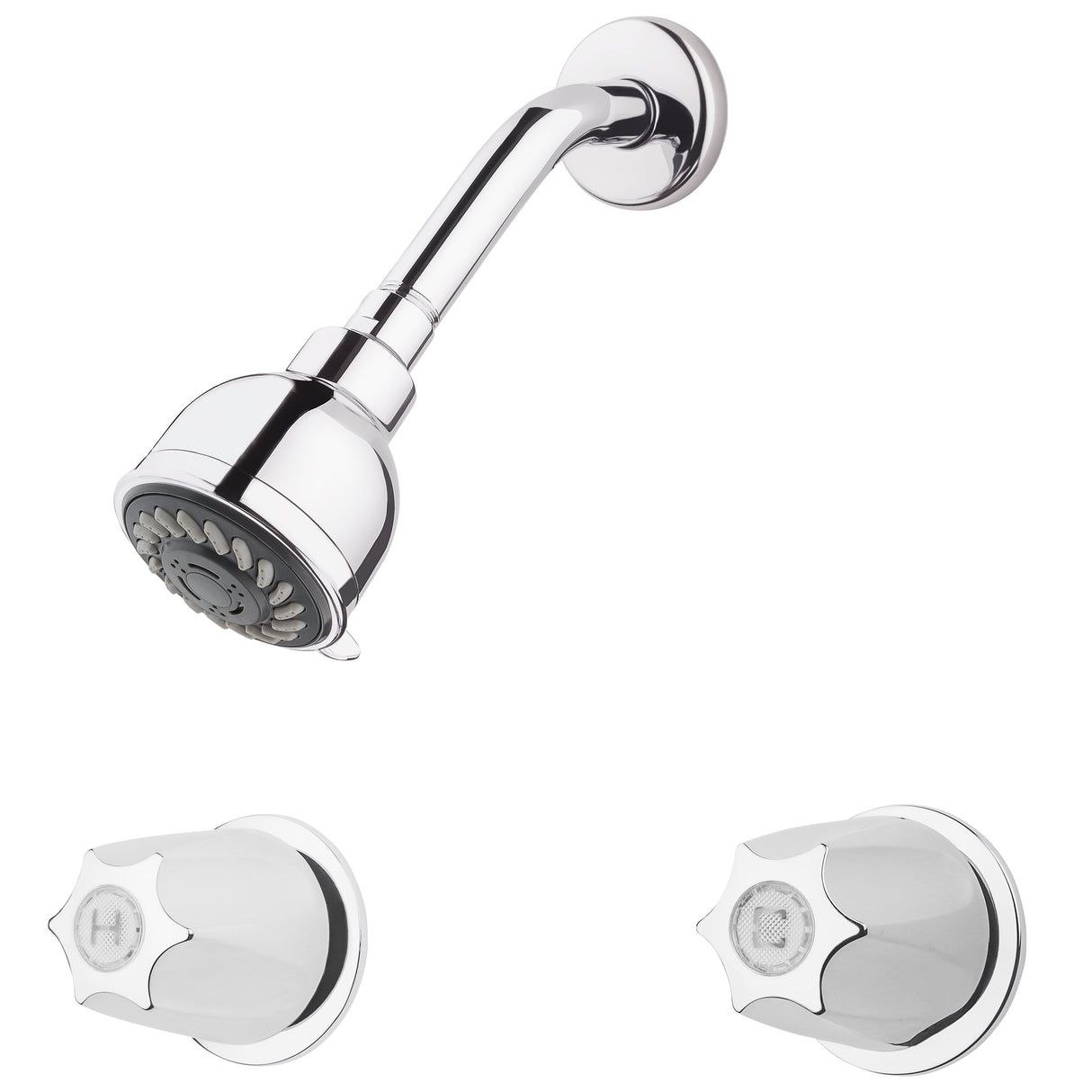 Polished Chrome Pfister 2-handle Shower With Metal Verve Knob Handle LG07-3120