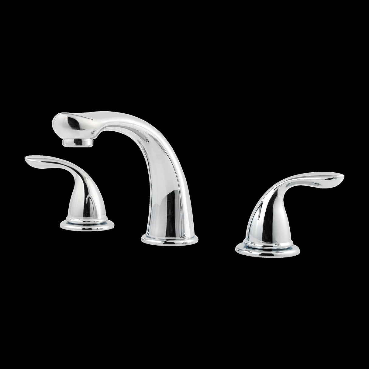 Pfirst Series 2-Handle Complete Roman Tub Trim in Polished Chrome
