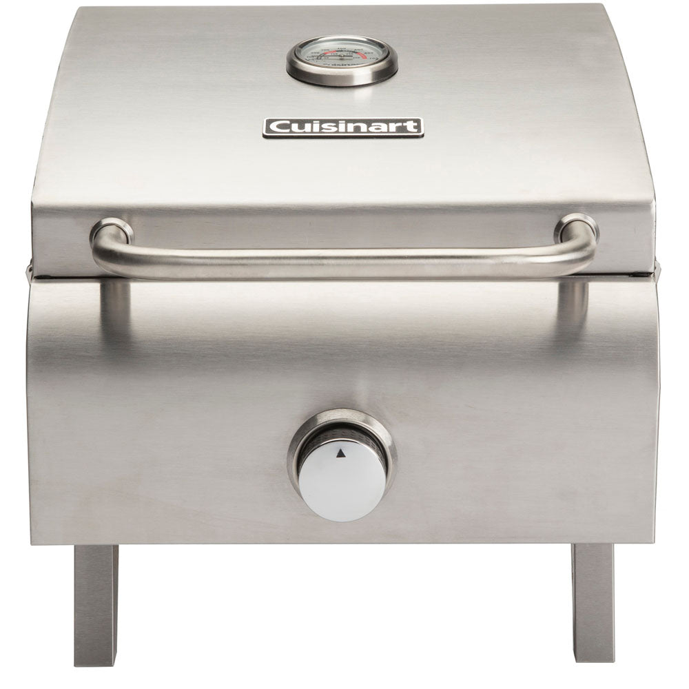 Cuisinart Grill CGG-608 Professional Portable Gas Grill, Compact, 10,000 BTU, Thermostat