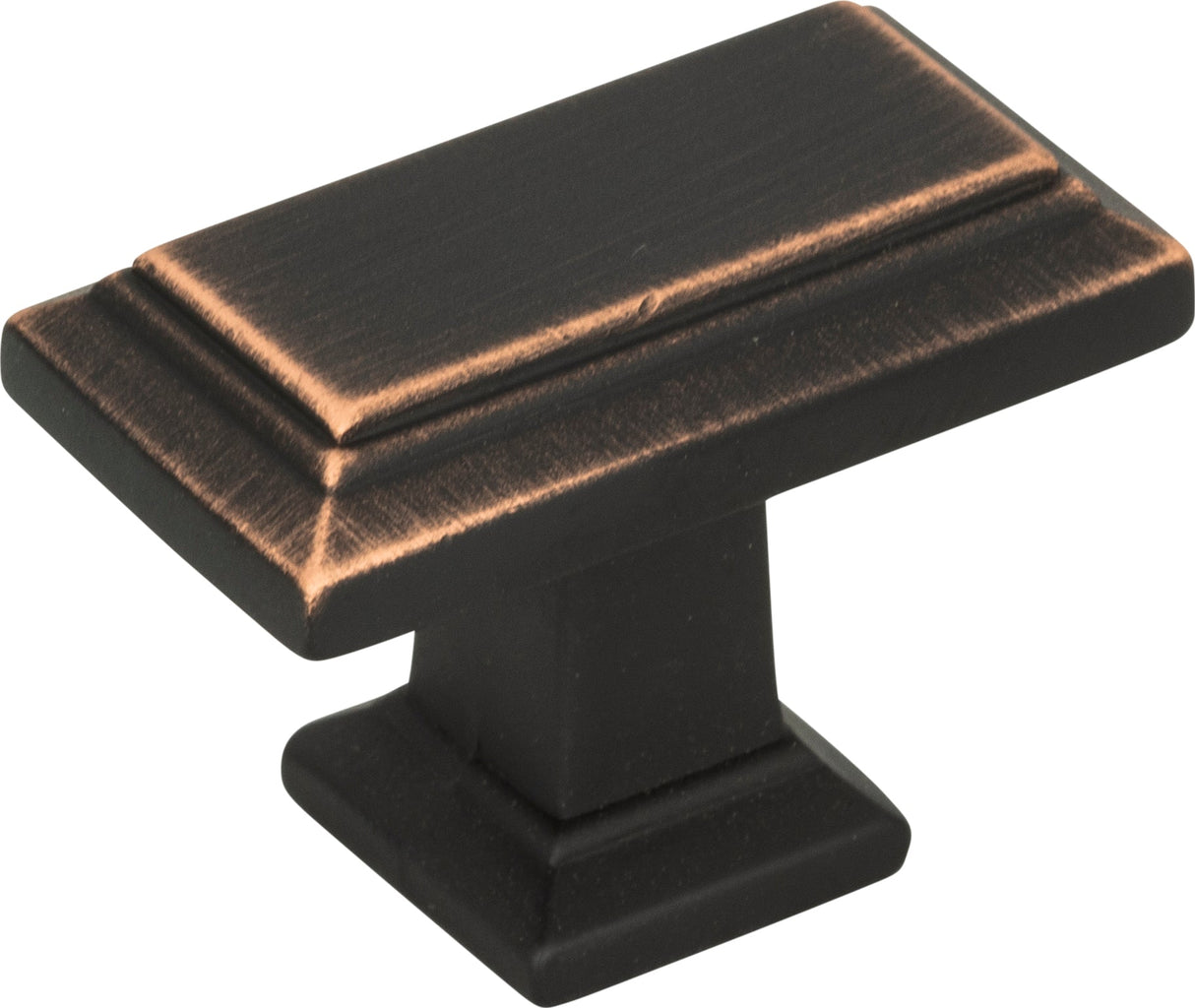 Atlas Homewares Sutton Place Rectangle Knob 1 7/16 Inch Venetian Bronze