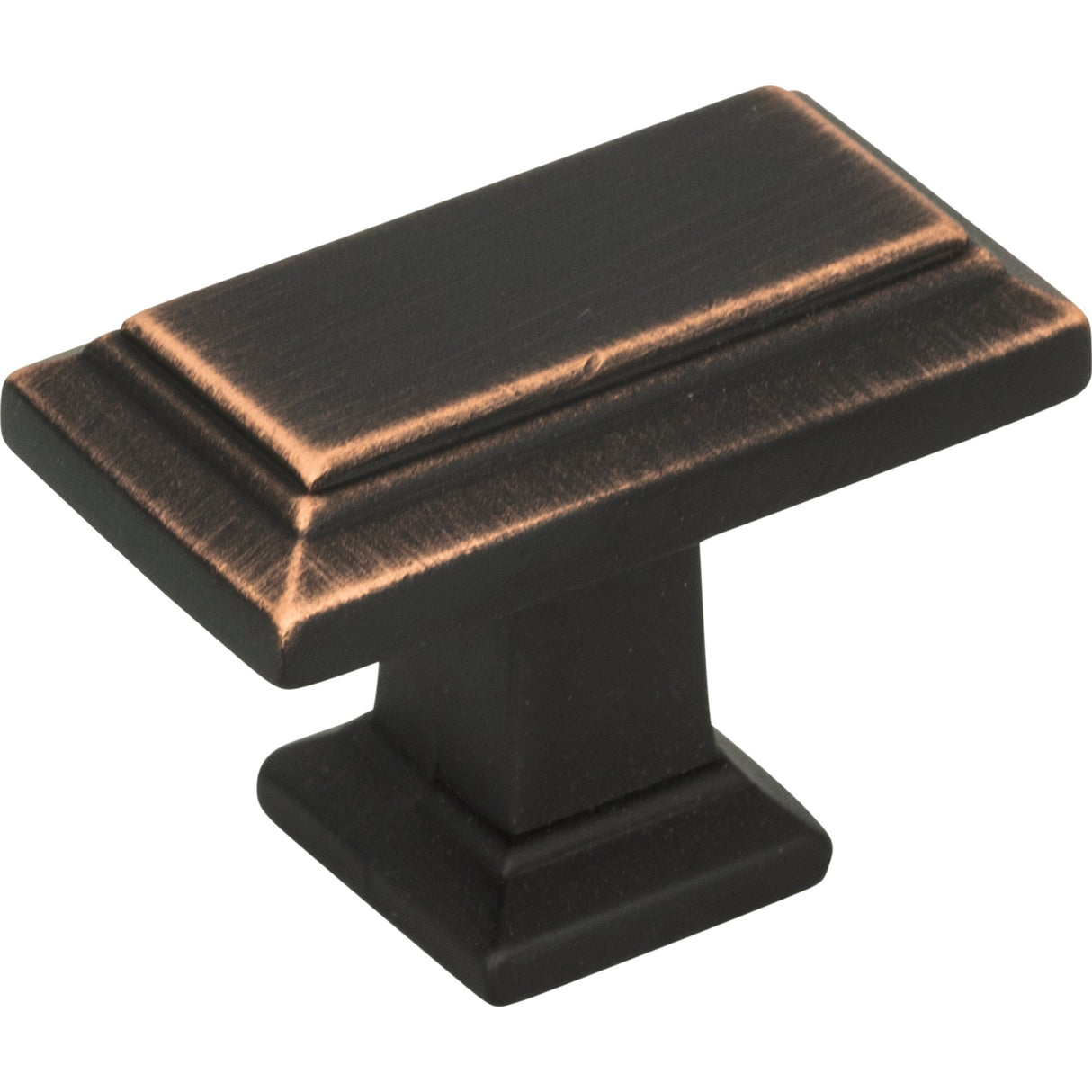 Atlas Homewares Sutton Place Rectangle Knob 1 7/16 Inch Venetian Bronze