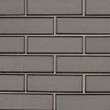 Champagne bevel subway 11.73X11.73 glass mesh mounted mosaic tile SMOT GLSST CHBE8MM product shot multiple tiles top view