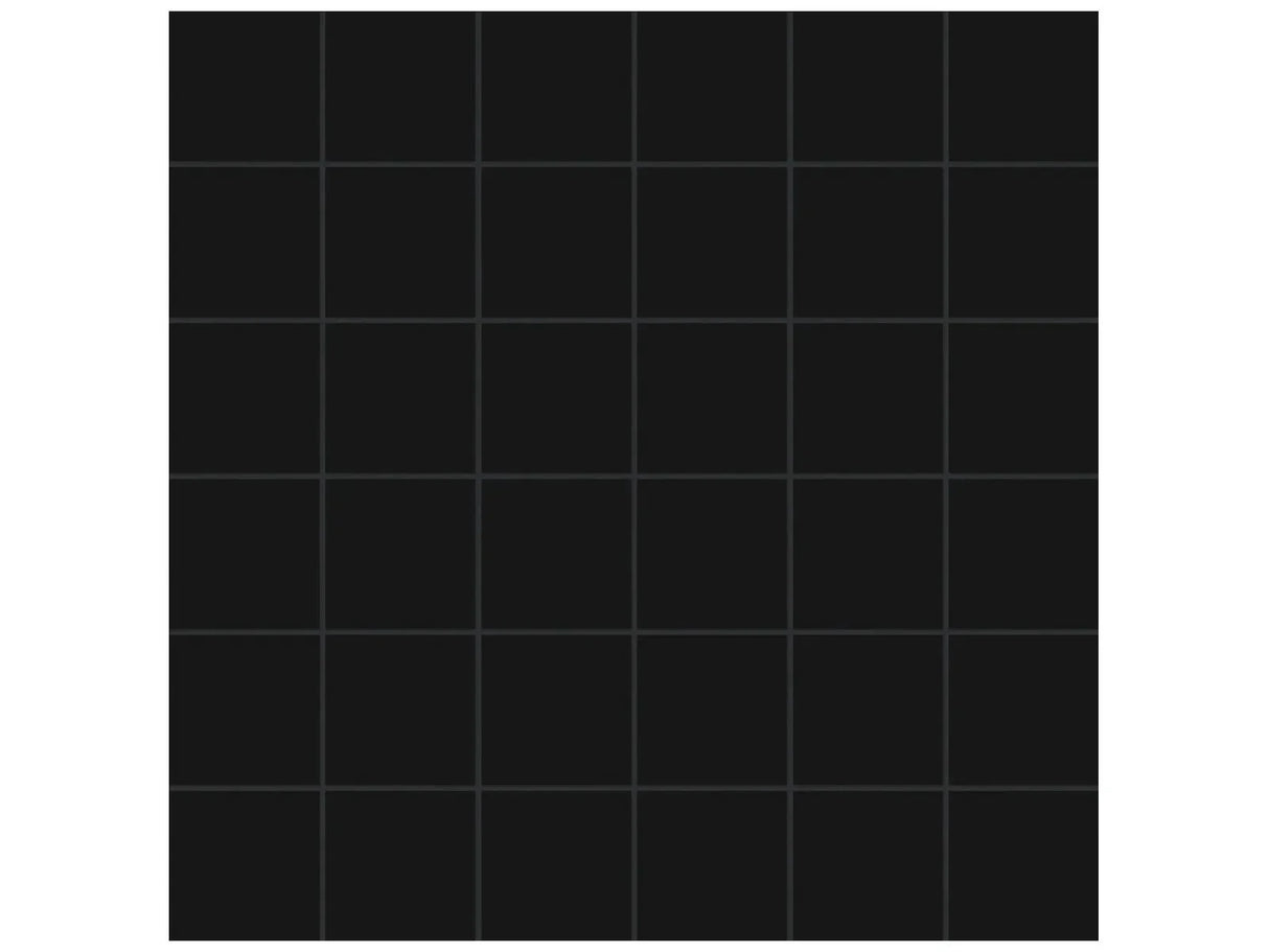 Anatolia Tile 2X2 Prima Charcoal 36 Piece Matte Unglazed Porcelain Mosaics. 1 Sheet = .96 4501-0204-1 Charcoal 2x2 - premium natural stone mosaic tile from Anatolia Tile, available at PoshHaus showroom in Keene, NH