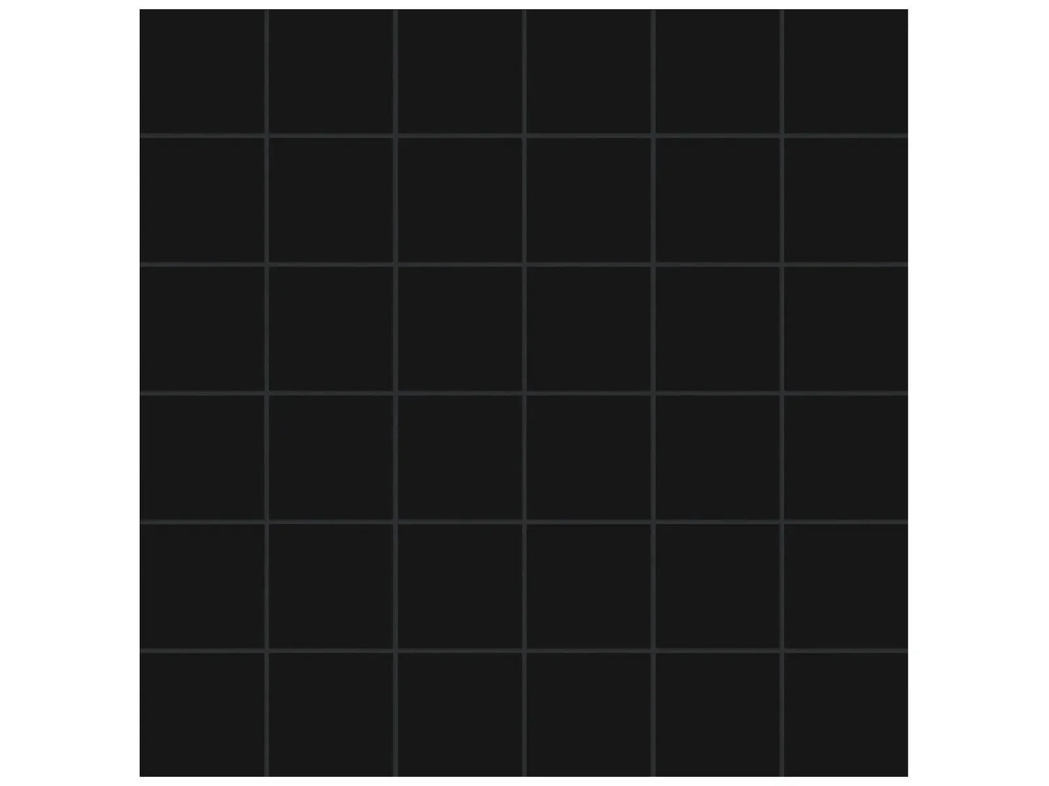 Anatolia Tile 2X2 Prima Charcoal 36 Piece Matte Unglazed Porcelain Mosaics. 1 Sheet = .96 4501-0204-1 Charcoal 2x2 - premium natural stone mosaic tile from Anatolia Tile, available at PoshHaus showroom in Keene, NH