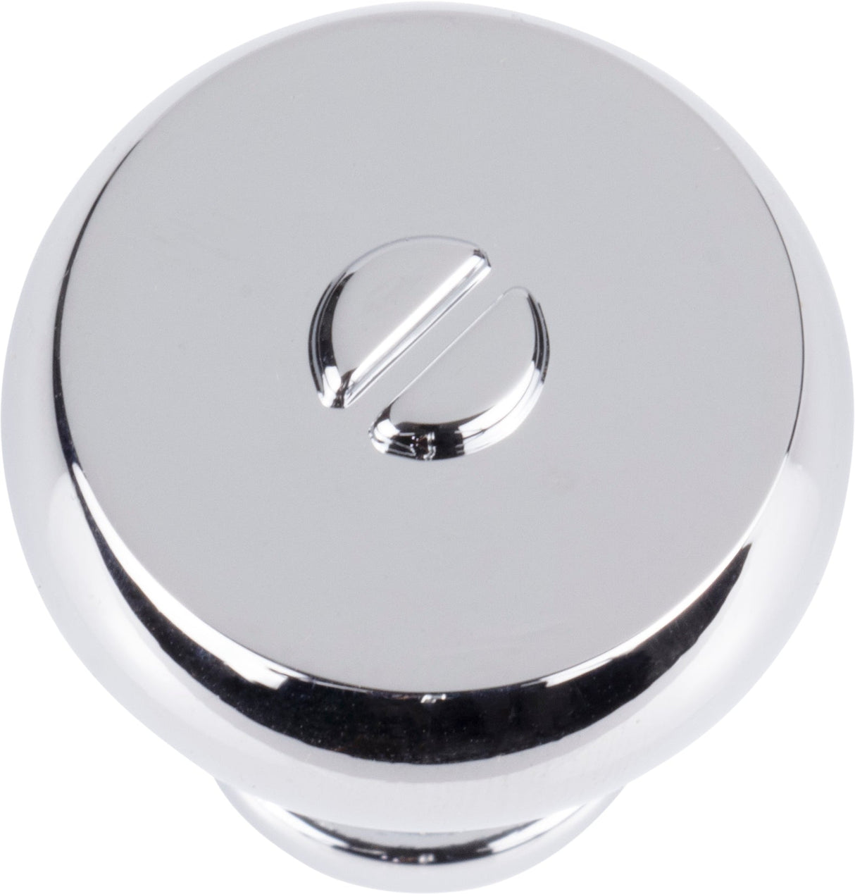Atlas Homewares Everitt Knob 1 3/16 Inch Polished Chrome