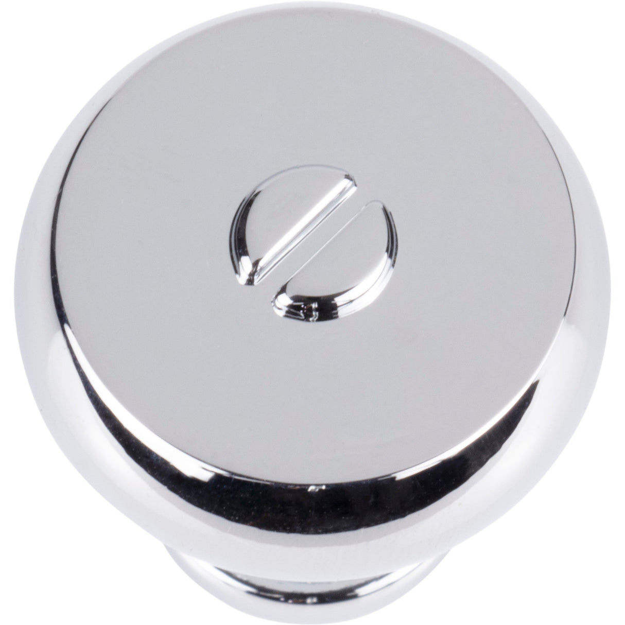 Atlas Homewares Everitt Knob 1 3/16 Inch Polished Chrome