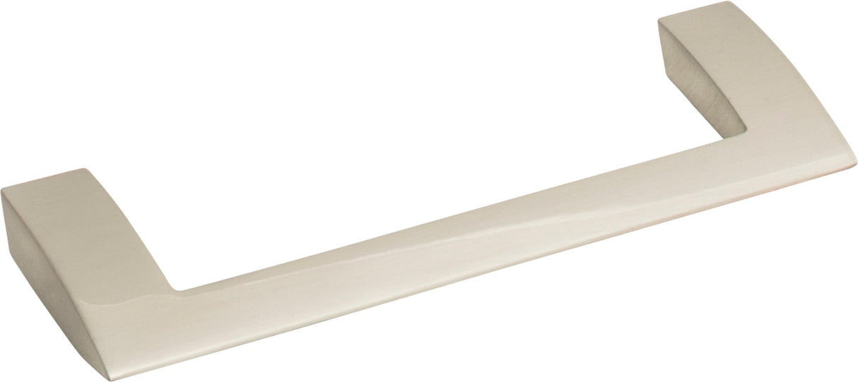 Atlas Homewares Angled Drop Pull 5 1/16 Inch (c-c) Brushed Nickel