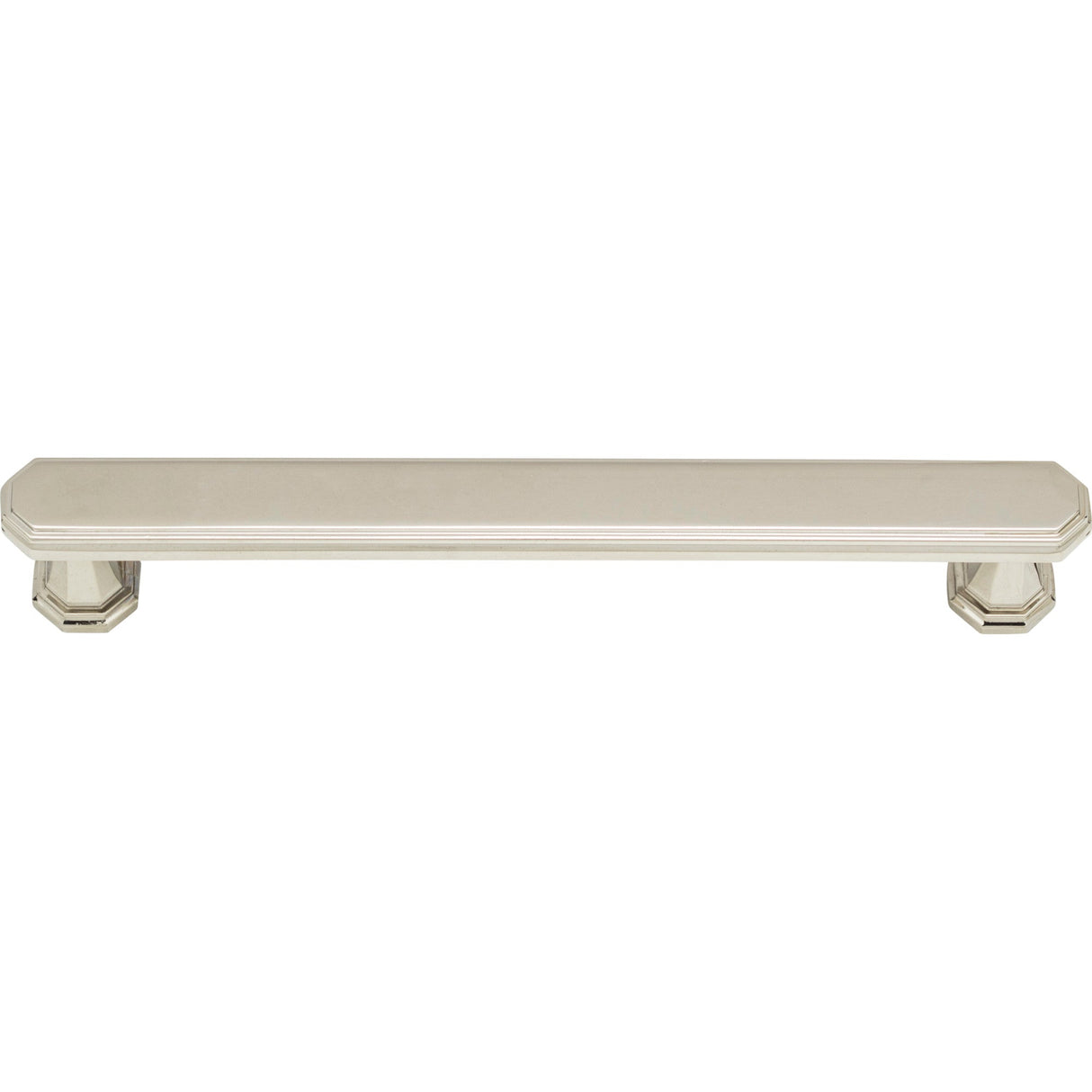 Atlas Homewares Dickinson Pull 6 5/16 Inch (c-c) Polished Nickel