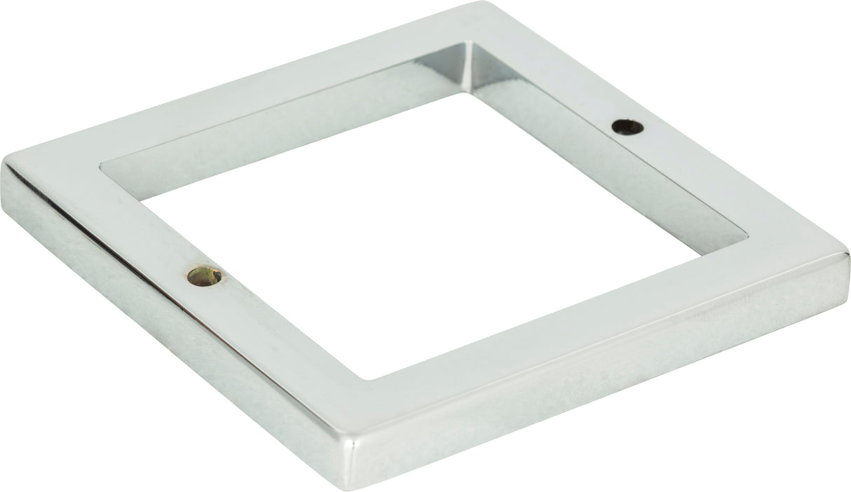 Atlas Homewares Tableau Square Base 2 1/2 Inch Polished Chrome