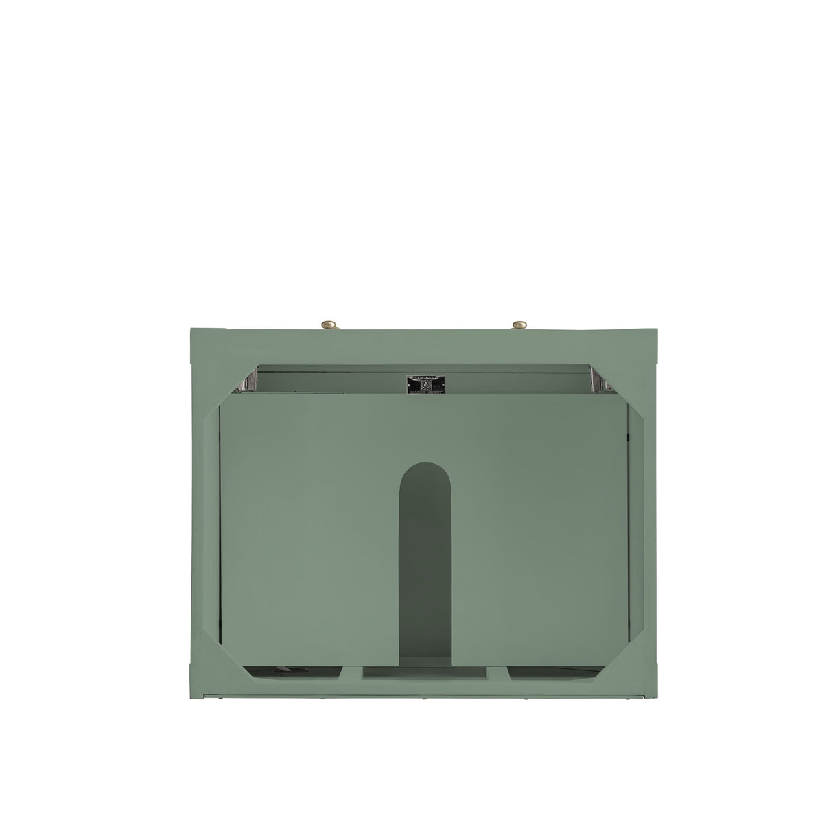 Breckenridge 30" Single Vanity, Smokey Celadon w/ 3 CM White Zeus Top