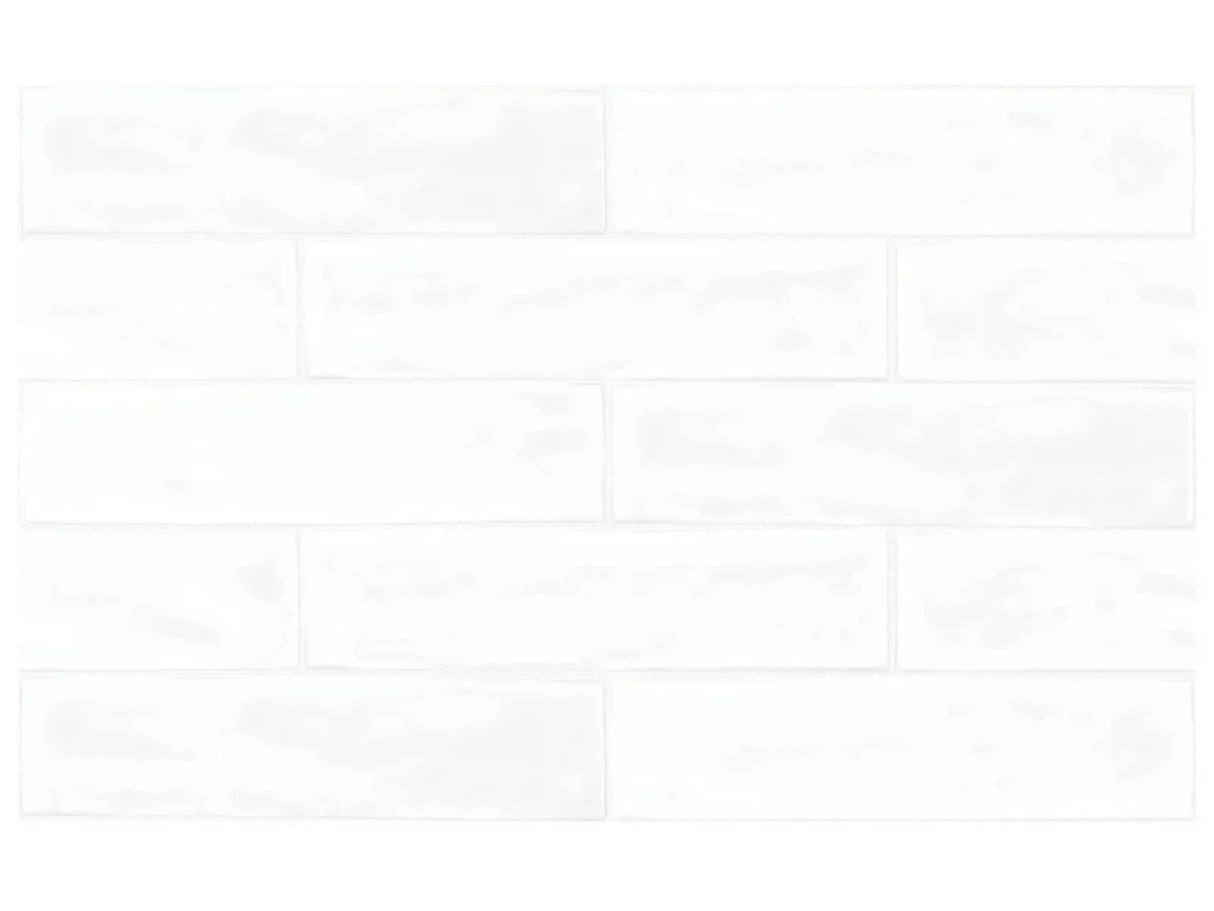 Anatolia Tile 3X12 Marlow Cloud Glossy Wall 4000-0070-1 Cloud 3x12 Glossy - premium natural stone mosaic tile from Anatolia Tile, available at PoshHaus showroom in Keene, NH