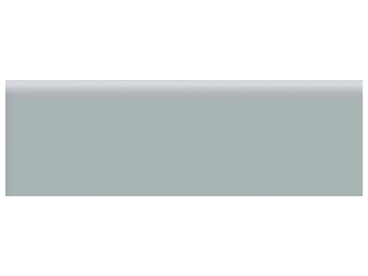 Anatolia Tile 2 X 6 Soho Cloud Blue Glossy Glazed Ceramic Wall Bullnose 4002-0120-0 Cloud Blue 2x6 Bullnose - premium natural stone mosaic tile from Anatolia Tile, available at PoshHaus showroom in Keene, NH