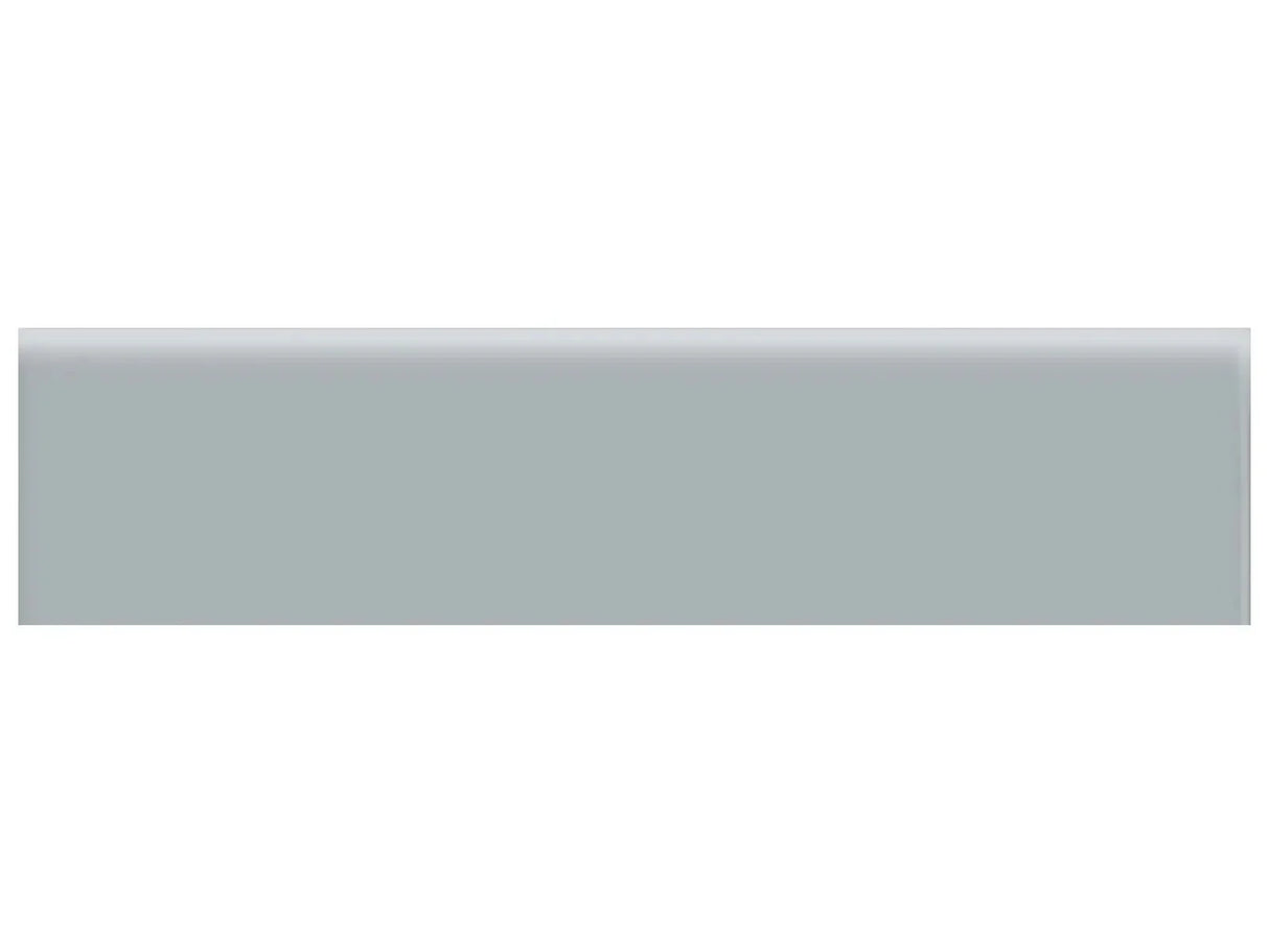 Anatolia Tile 2 X 8 Soho Cloud Blue Glossy Glazed Ceramic Bullnose 4002-0129-0 Cloud Blue 2x8 Bullnose Glossy - premium natural stone mosaic tile from Anatolia Tile, available at PoshHaus showroom in Keene, NH