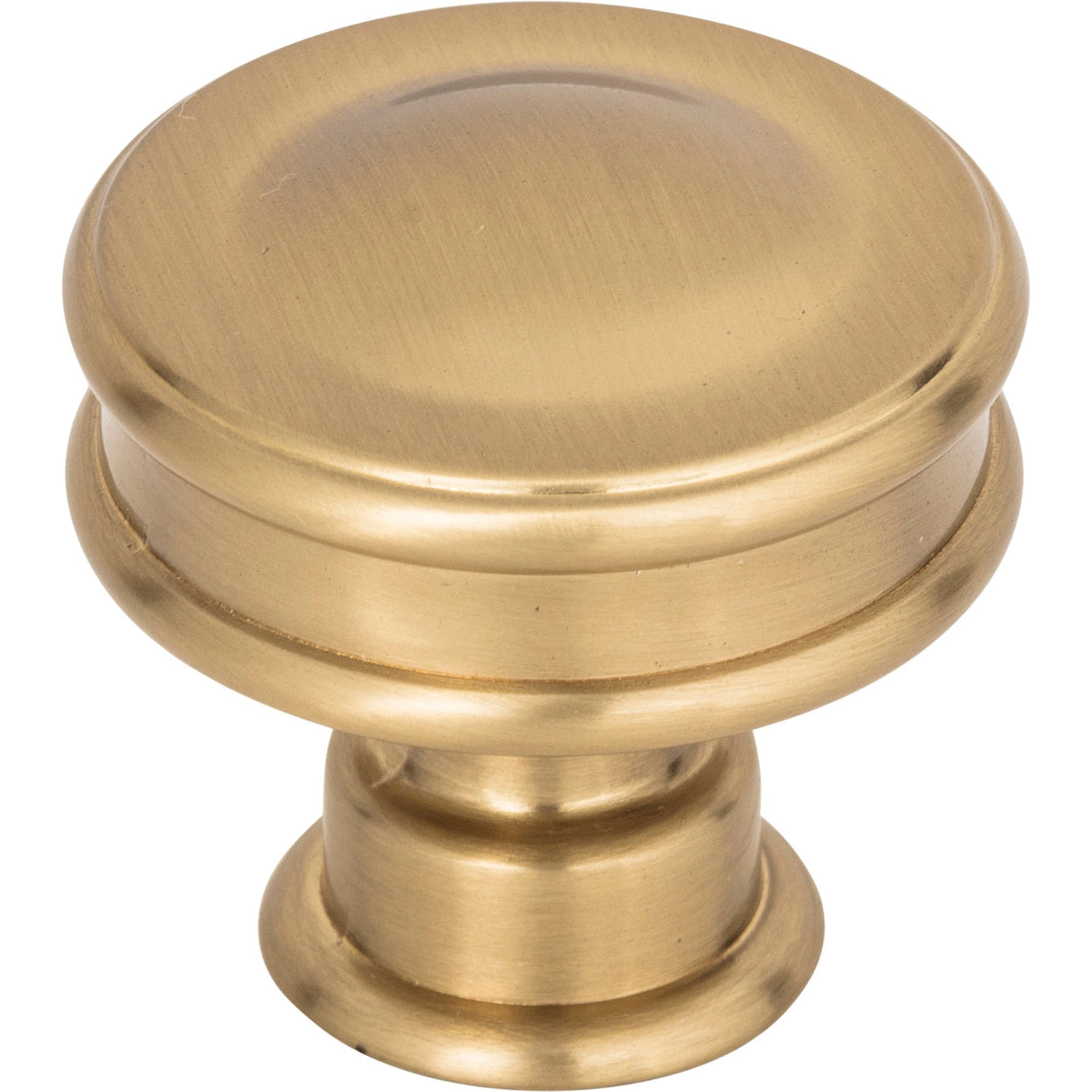 Atlas Homewares Oskar Knob 1 1/4 Inch Warm Brass
