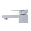 ALFI brand AB1129-PC Polished Chrome Tall Square Single Lever Bathroom Faucet