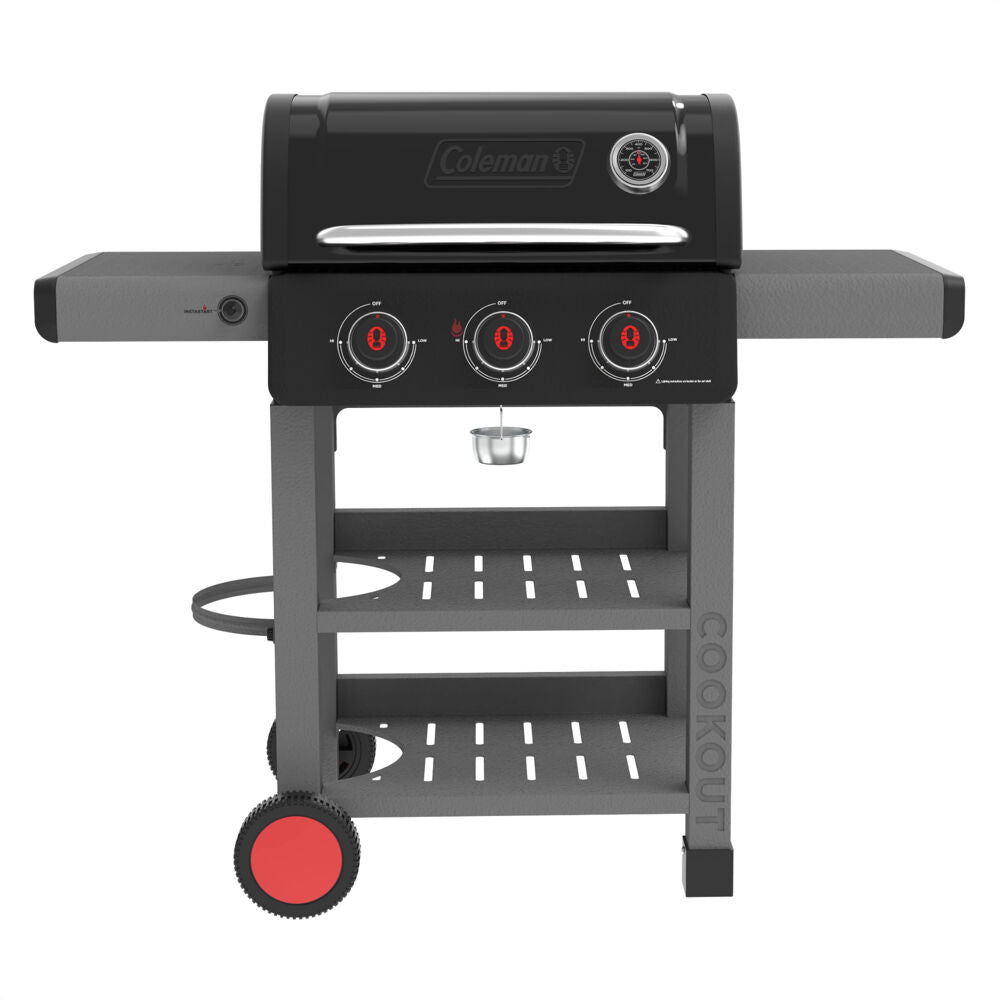 Coleman CO-300BBQ Coleman Cookout 3 Burner BBQ Grill