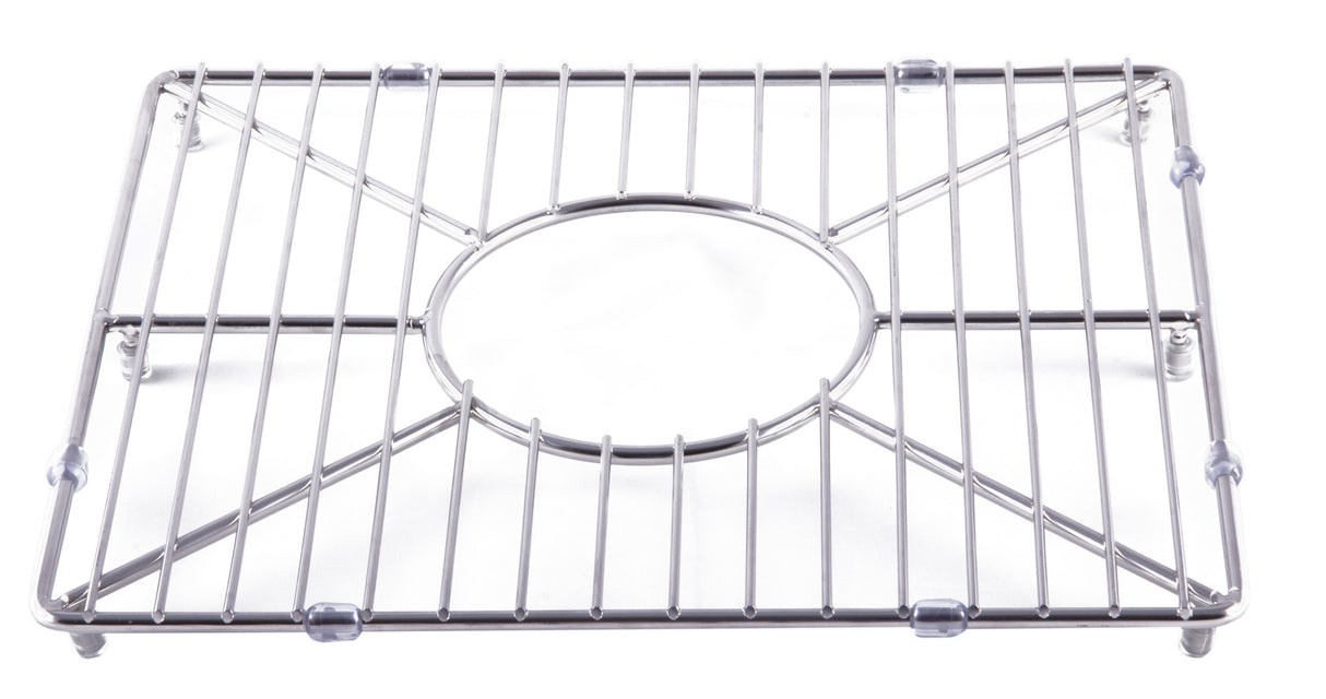 Stainless steel kitchen sink grid for small side of AB3618DB. AB3618ARCH
