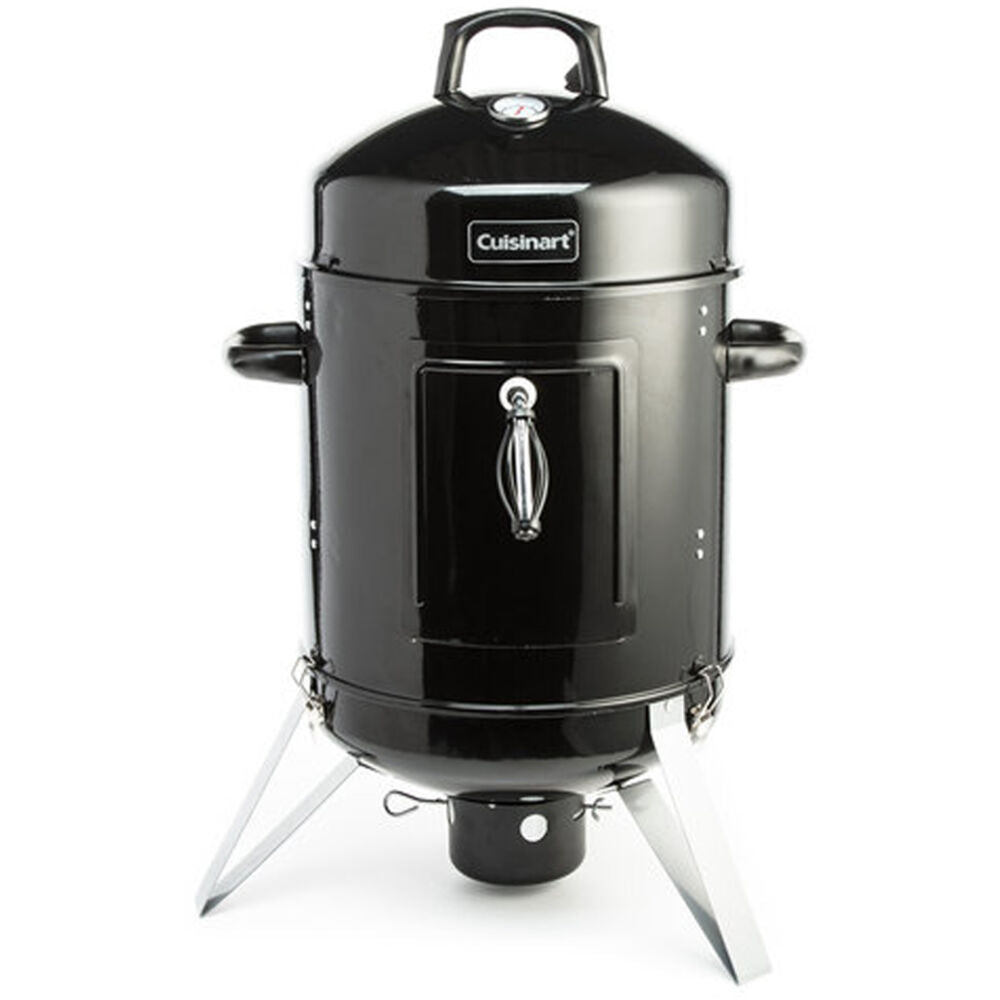 Cuisinart Grill COS-116 Vertical 16" Charcoal Smoker, Vents in Lid