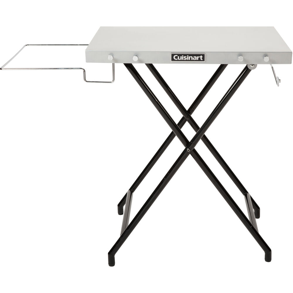 Cuisinart Grill CPT-2110 Fold N' Go Prep Table, 24" x 20" Steel Work Surface