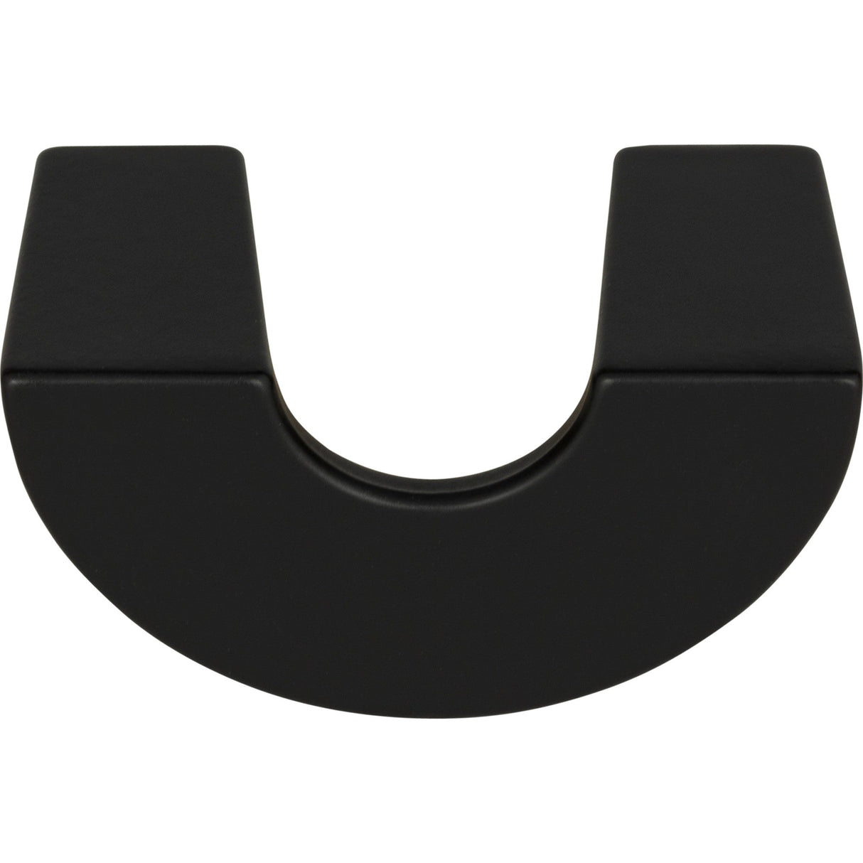 Atlas Homewares Roundabout Knob 1 1/4 Inch (c-c) Matte Black