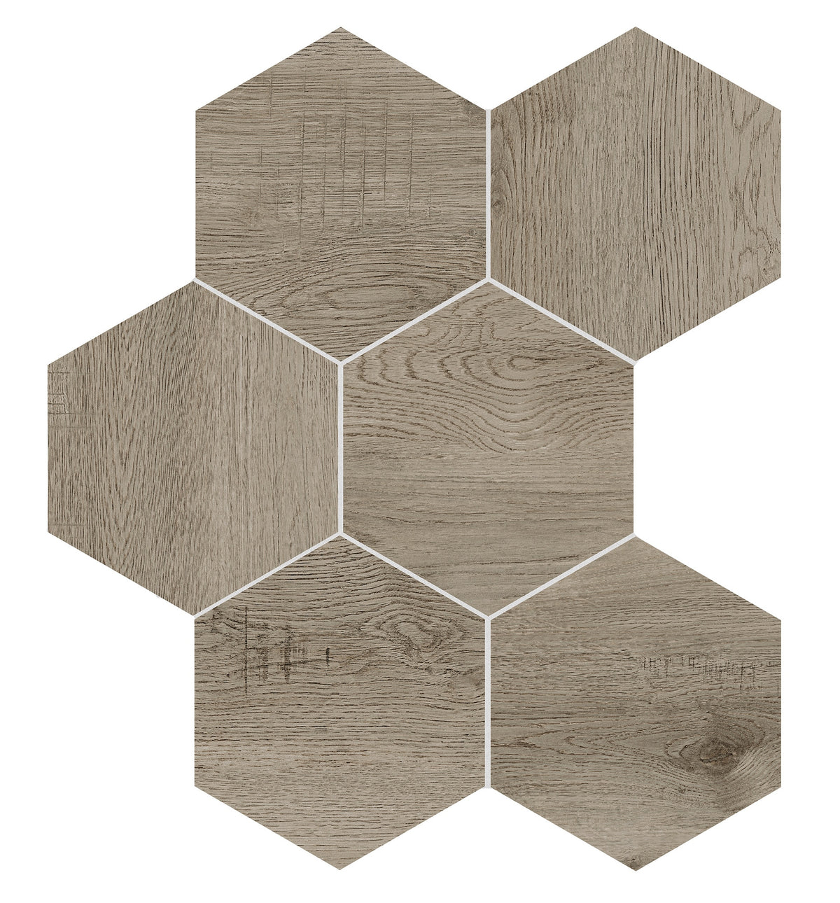 Daltile Sleigh Creek Stagecoach Hexagon 8x9 Matte Floor Tile SK318HEXKMT