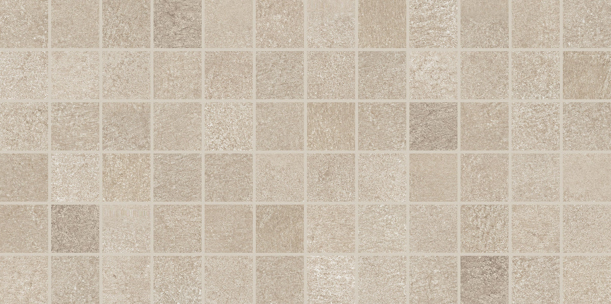 Daltile Reminiscent Aged Beige Straight Joint 2x2 Matte Mosaic Tile