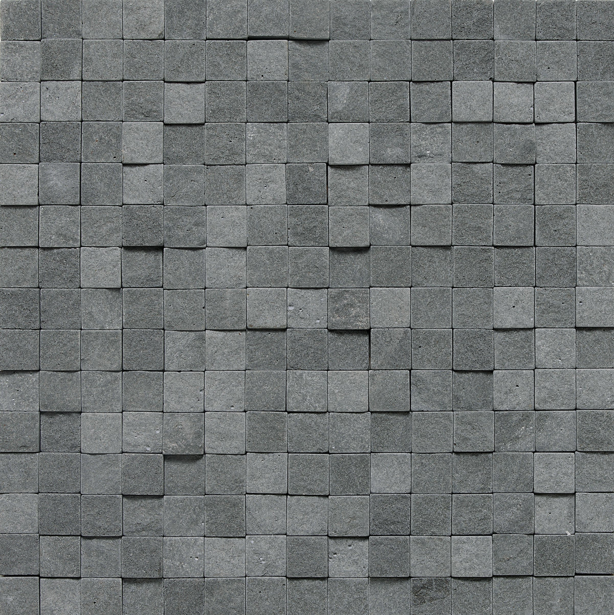 Daltile Stone a la Mod Urban Bluestone High-Low Split Face 3/4x3/4 Split Face Mosaic Natural Stone Tile