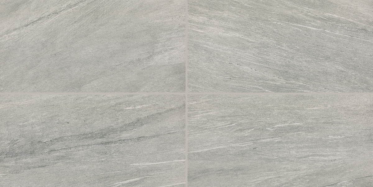 American Olean Montesano Light Gray Rectangle 15x30 Matte Floor Tile