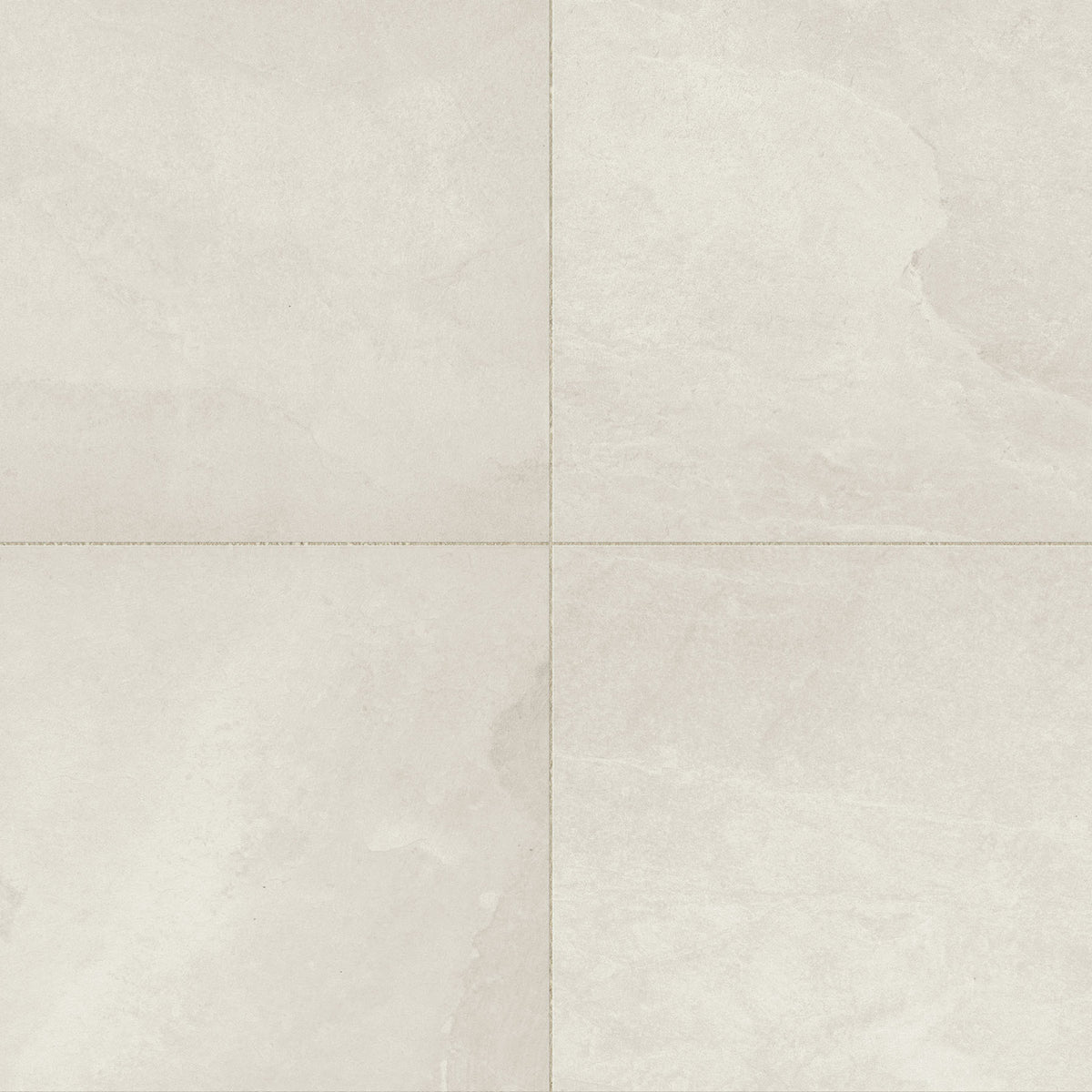 Daltile Slate Attache Meta White Square 24x24 Matte Floor Tile