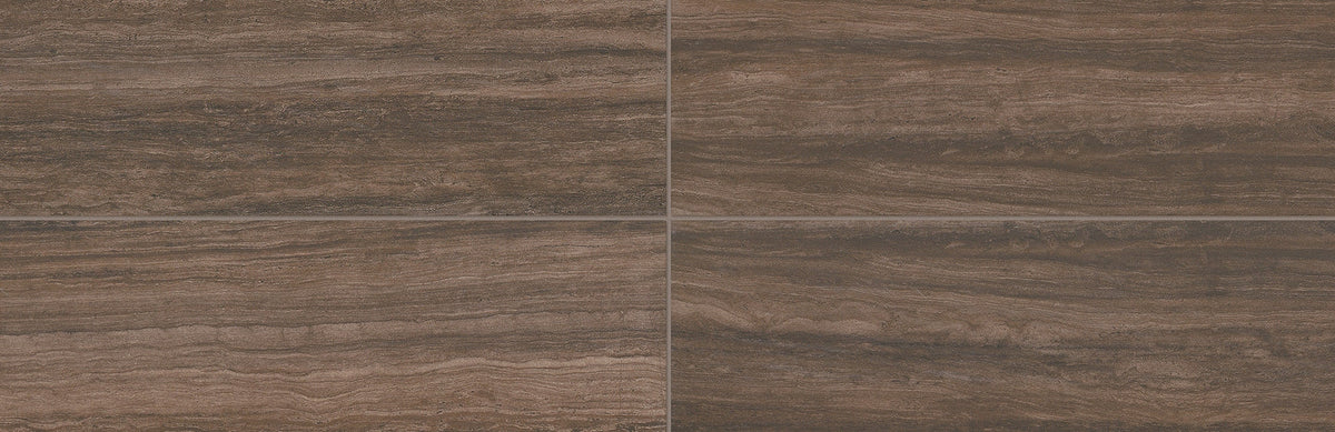Daltile Articulo Story Brown Rectangle 18x36 Matte Floor Tile