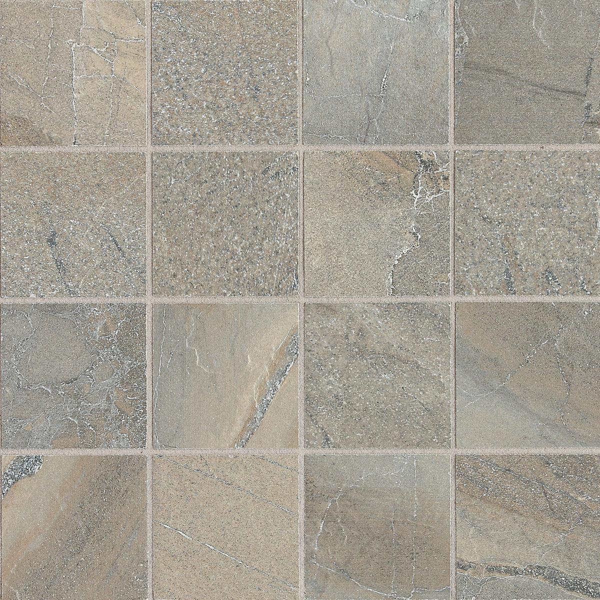 Daltile Ayers Rock Majestic Mound Straight Joint 3x3 Matte Mosaic Tile