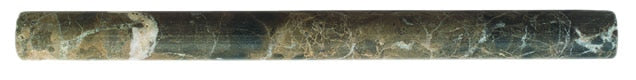 Daltile Marble Emperador Dark 112PR Pencil Rail Polished Stone Tile Trim