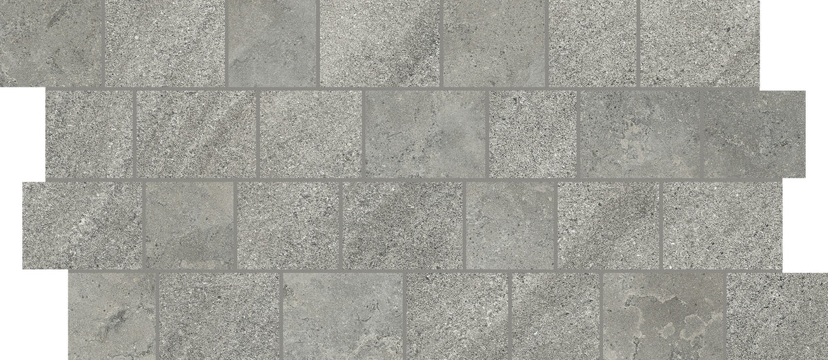 Marazzi Uniche Grigio Random Matte Mosaic Tile