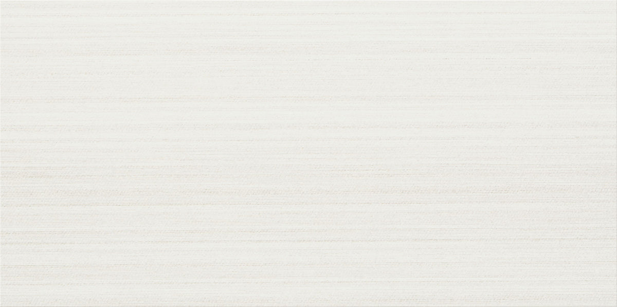Daltile Fabric Art Modern Linear White Rectangle 12x24 Modern Linear Matte Floor Tile