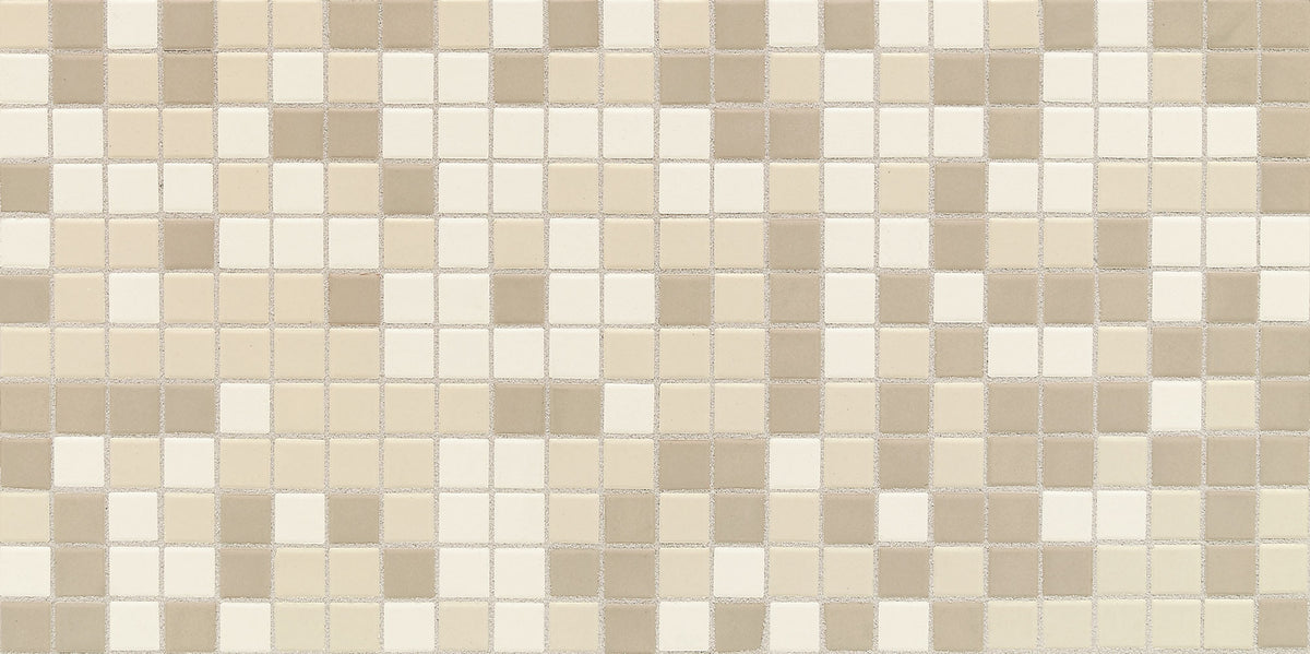 Daltile Keystones Beach Blend Straight Joint 1x1 Matte Mosaic Tile
