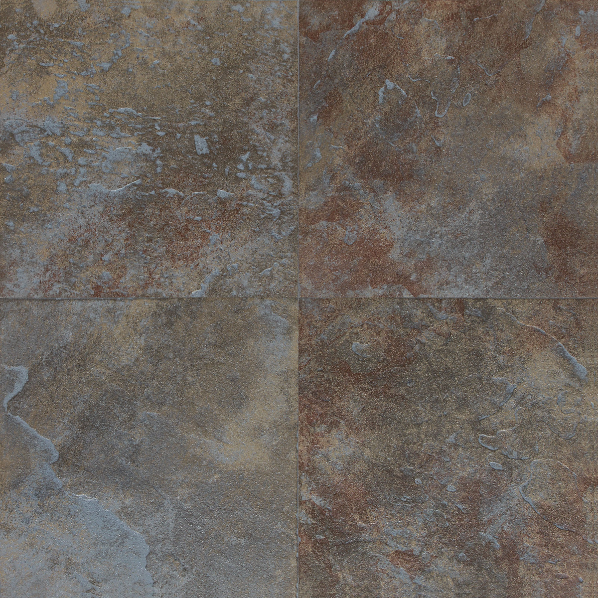 Daltile Continental Slate Tuscan Blue Square 6x6 Matte Floor Tile