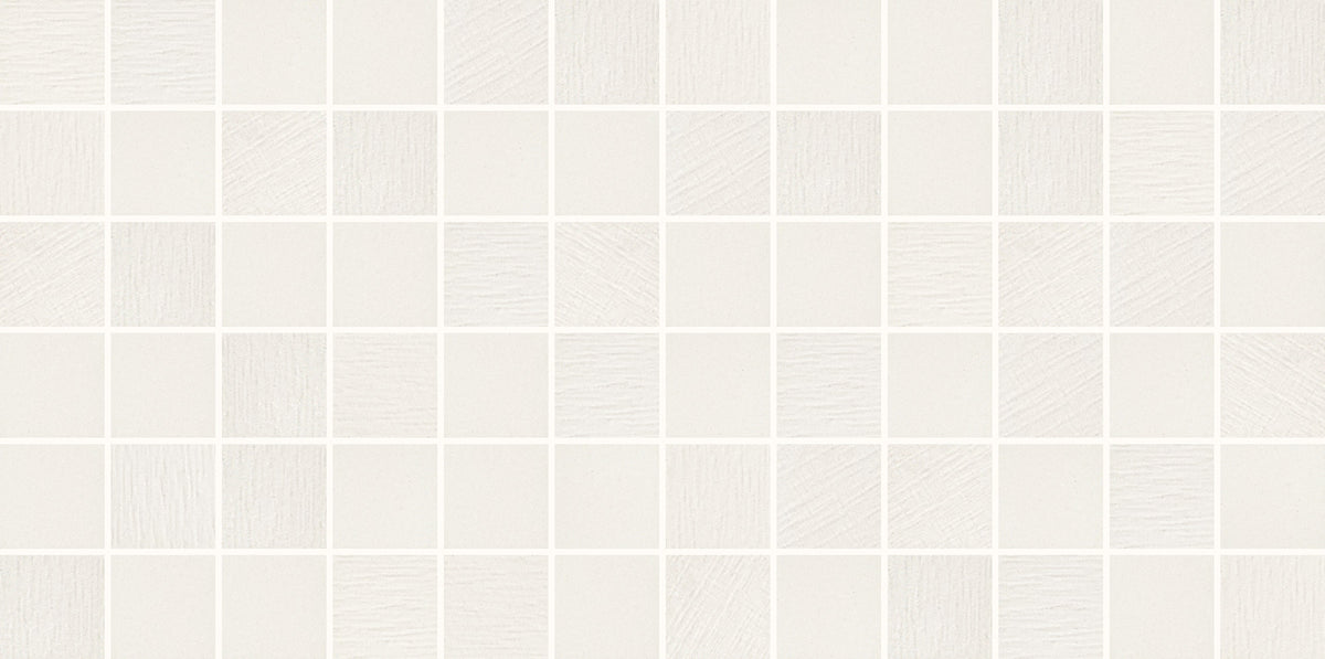 Daltile Keystones Arctic White Straight Joint 1x1 Abrasive Mosaic Tile