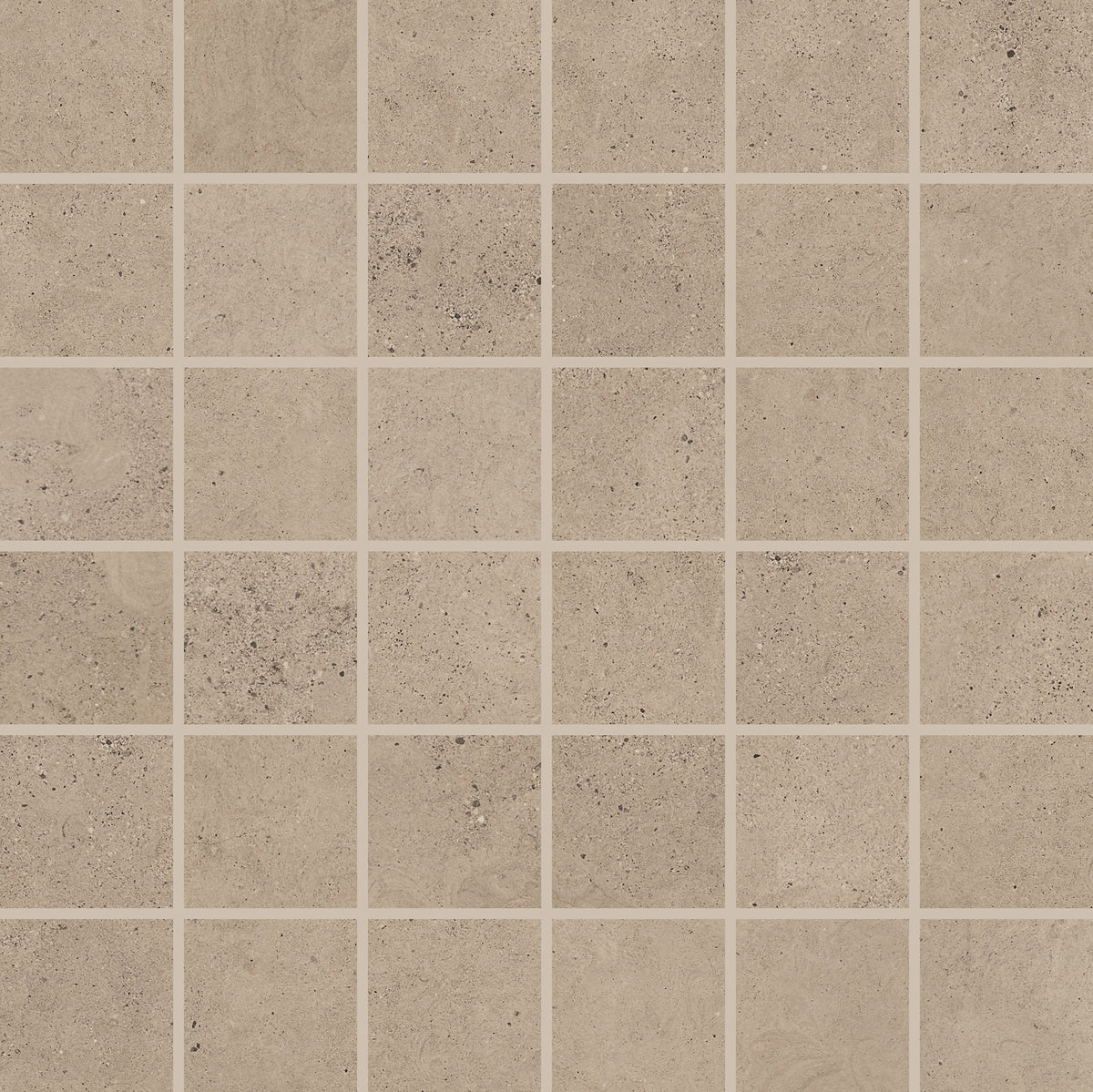 Marazzi Modern Formation Canyon Taupe Straight Joint 2x2 Matte Mosaic Tile