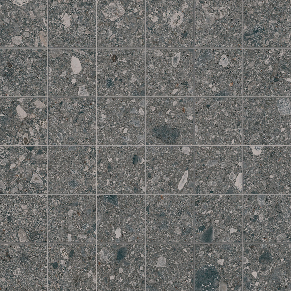 Daltile Assemble Emissary Straight Joint 2x2 Matte Mosaic Tile