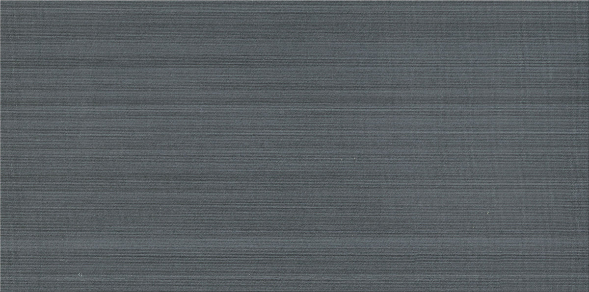 Daltile Fabric Art Modern Linear Midnight Blue Rectangle 12x24 Modern Linear Matte Floor Tile