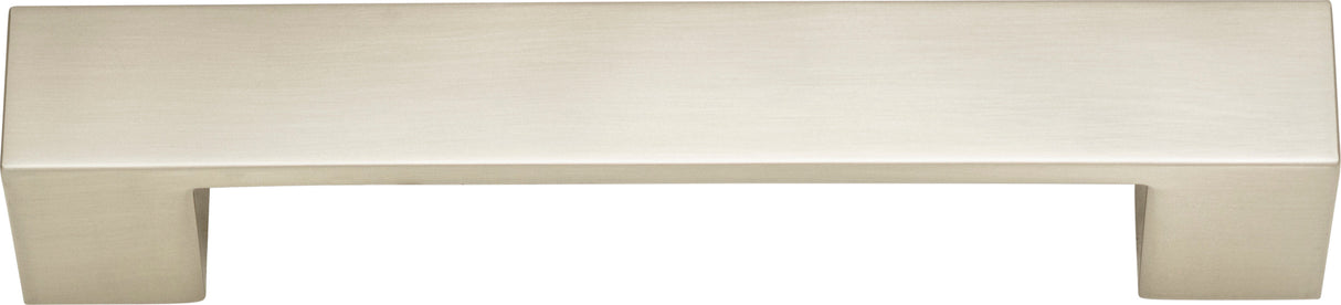 Atlas Homewares Wide Square Pull 5 1/16 Inch (c-c) Brushed Nickel