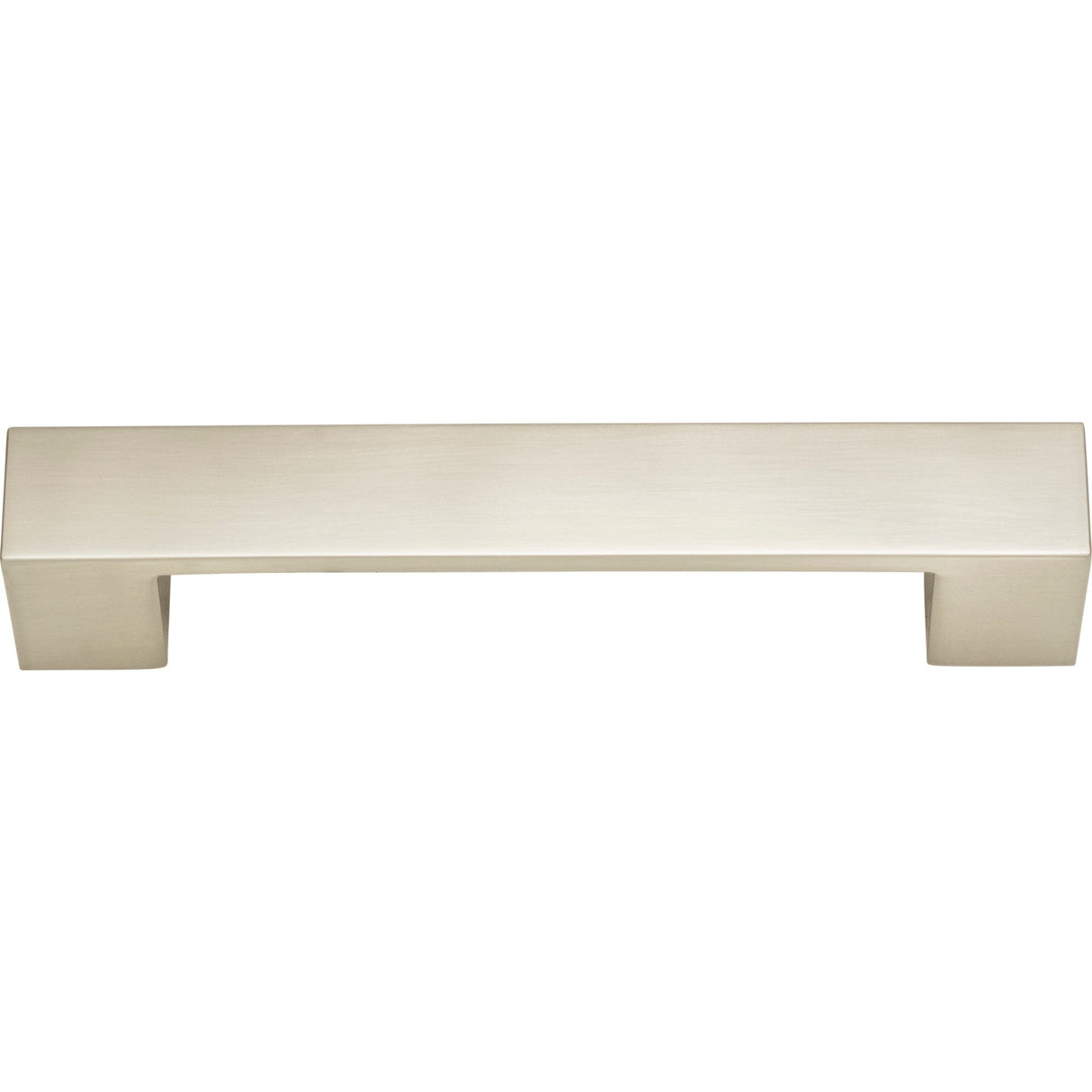 Atlas Homewares Wide Square Pull 5 1/16 Inch (c-c) Brushed Nickel