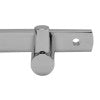 ALFI brand AB9528 Polished Chrome Wall Mounted 4 Prong Robe / Towel Hook Bathroom Accessory