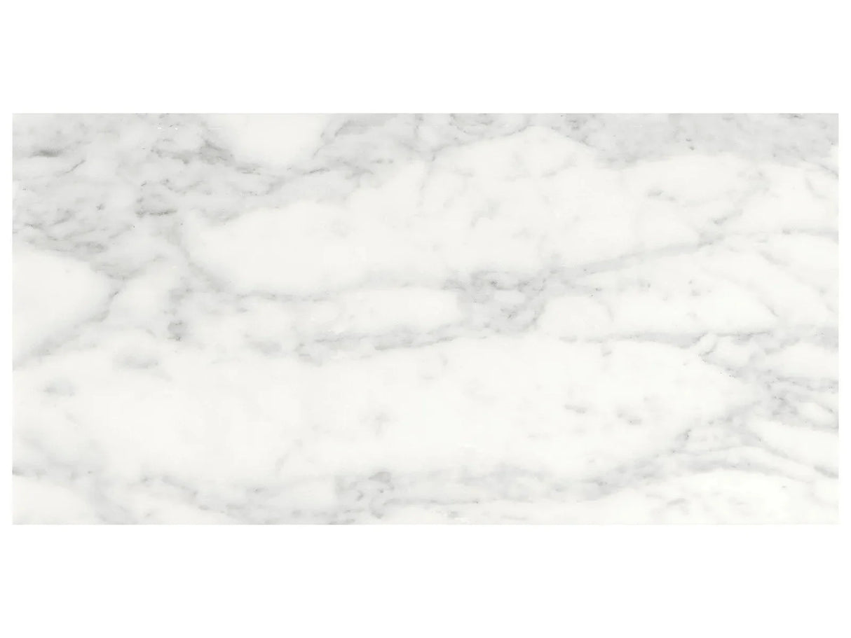 Anatolia Tile 18X36 Cromo Bianco Honed Marble Tile 5000-0574-0 Cromo Bianco 18x36 - premium natural stone mosaic tile from Anatolia Tile, available at PoshHaus showroom in Keene, NH