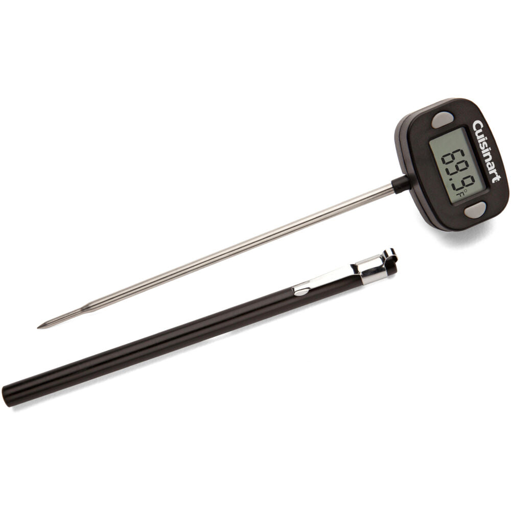 Cuisinart Grill CSG-111 Instant Read Digital Meat Thermometer, Flex LCD Display