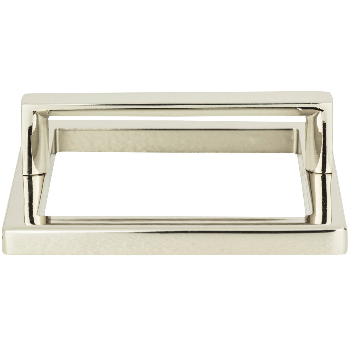 Atlas Homewares Tableau Square Base and Top 3 Inch (c-c) Polished Nickel