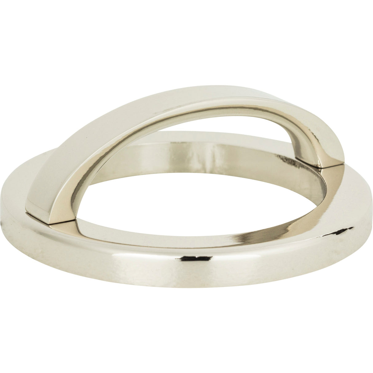 Atlas Homewares Tableau Round Base and Top 2 1/2 Inch (c-c) Polished Nickel