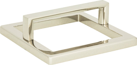 Atlas Homewares Tableau  Square Base and Top 3 Inch (c-c) Polished Nickel